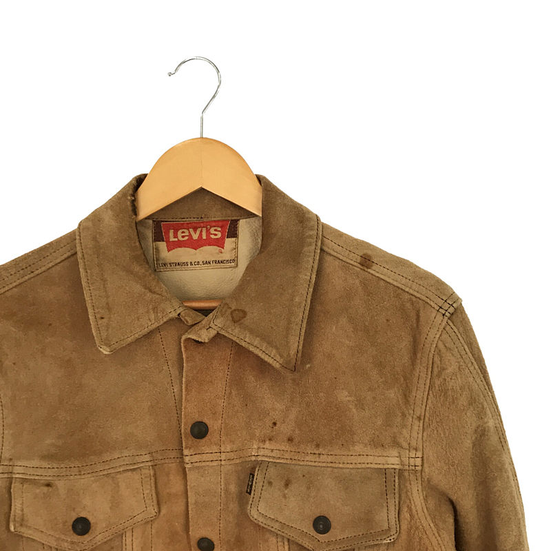 LEVI'S / リーバイス 1960s～ Vintage 茶タグ 3rd BIG E ヴィンテージ スエード レザー ジャケット