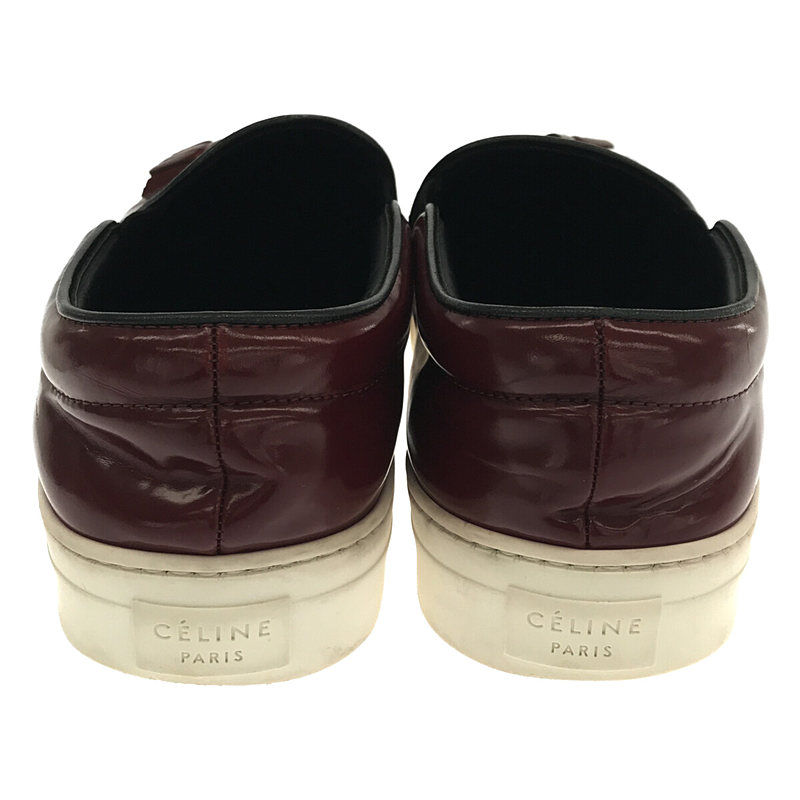 CELINE / セリーヌ Slipon Sneakers with Tassel タッセル レザー スリッポン シューズ