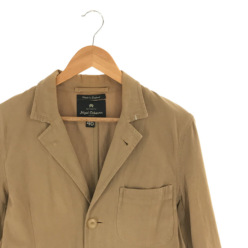 ​NIGEL CABOURN / ナイジェルケーボン 英国製 AUTHENTIC LINE MALLORY JACKET コットン チノ マロリー ジャケット