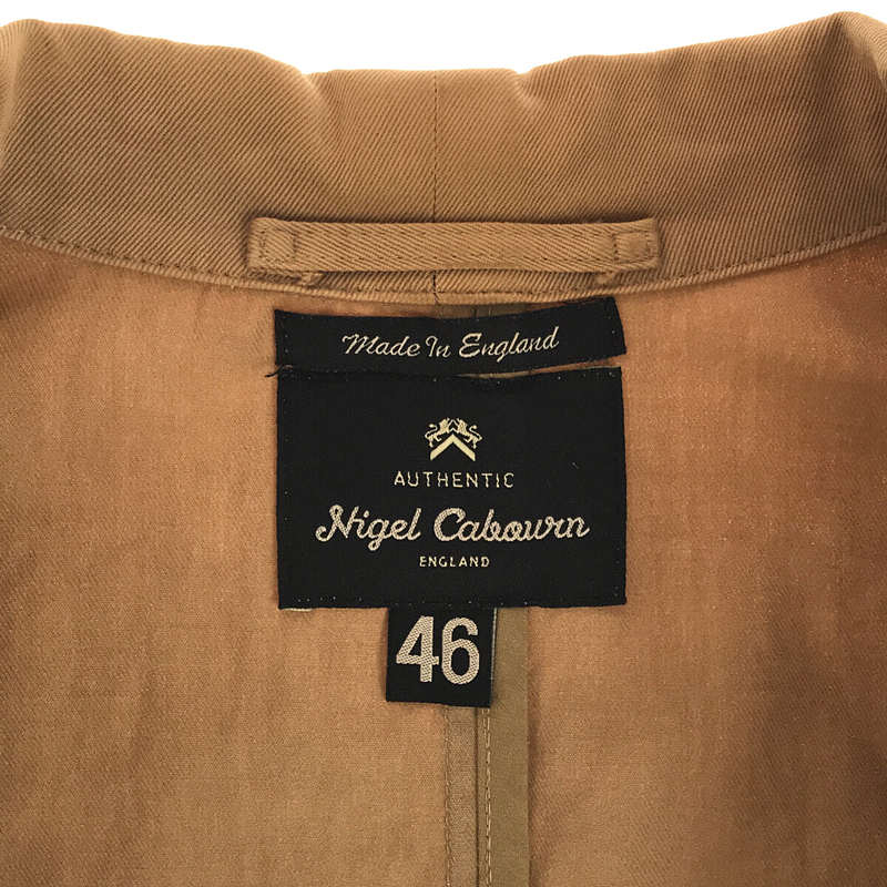 ​NIGEL CABOURN / ナイジェルケーボン 英国製 AUTHENTIC LINE MALLORY JACKET コットン チノ マロリー ジャケット