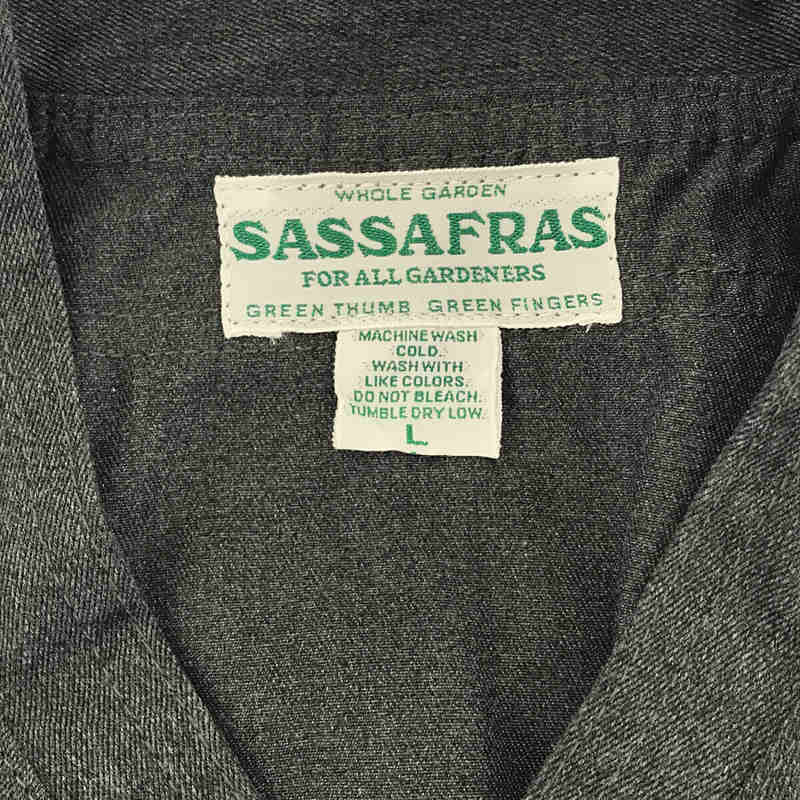 SASSAFRAS / ササフラス Vase Wall Gardener Vest べース ウォール ガーデナー ベスト