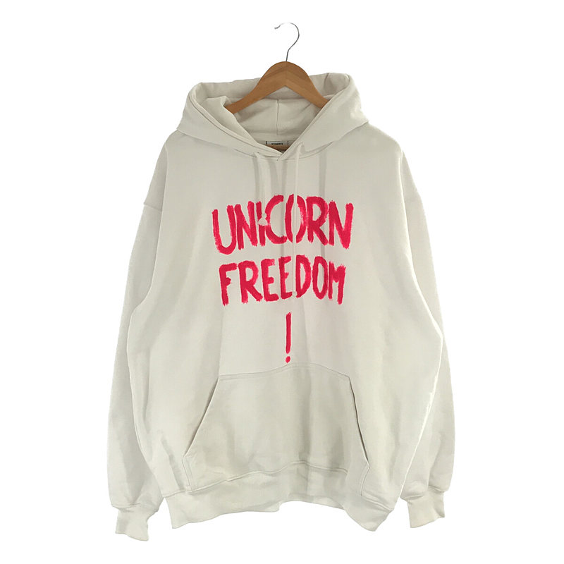 PRET-A-PORTER Unicorn Hoodie ユニコーン フーディ オーバーサイズ プルオーバー パーカー ユニセックスVETEMENTS  / ヴェトモン