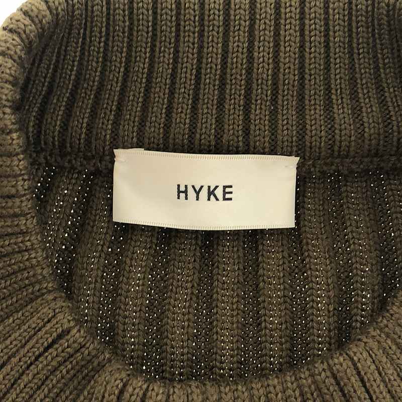 HYKE / ハイク COMMAND SWEATER ニットポンチョ