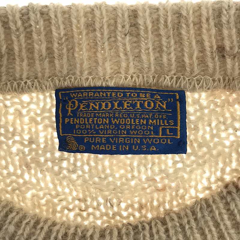 VINTAGE / ヴィンテージ古着 PENDLETON ウール ケーブルニット