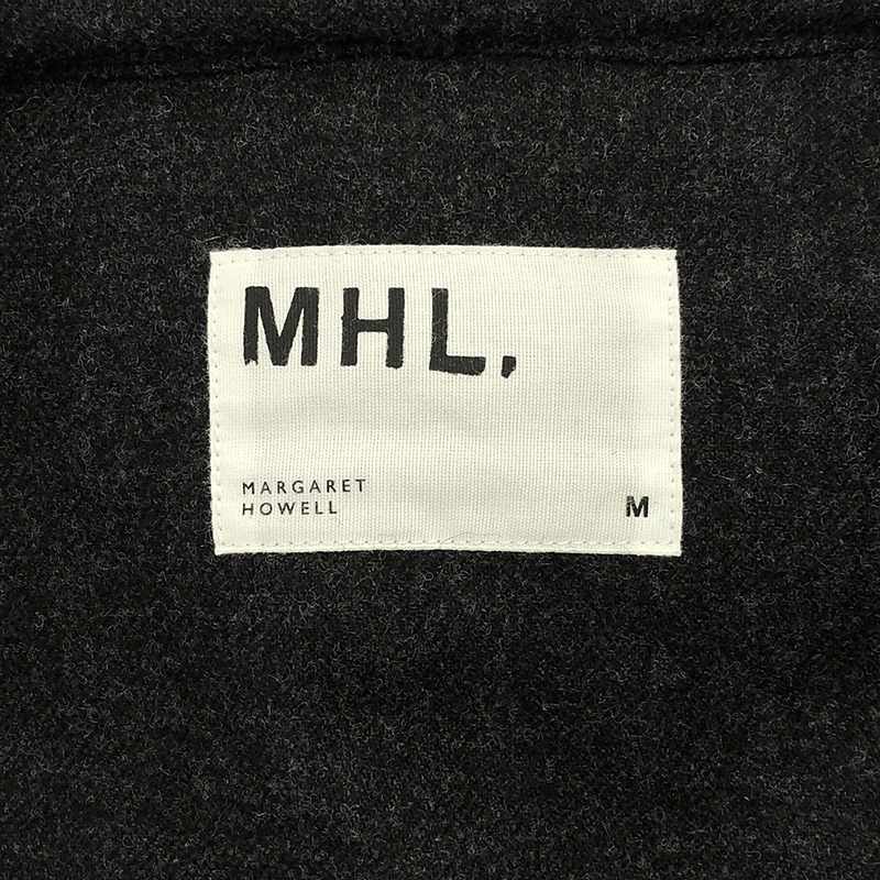 MHL. / エムエイチエルマーガレットハウエル PADDED COTTON NYLON BLOUSON 中綿入り コットンナイロン フーデッド ブルゾン