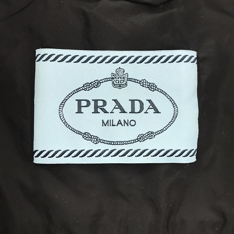 PRADA / プラダ トライアングル フード ナイロンジャケット
