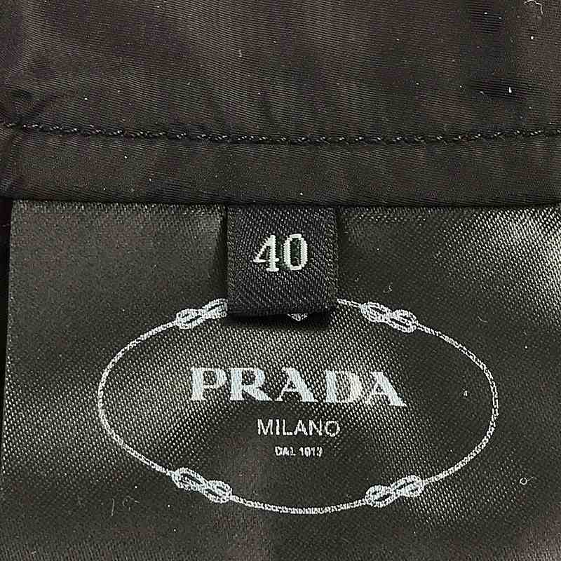 PRADA / プラダ トライアングル フード ナイロンジャケット