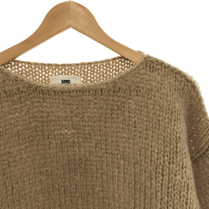 NOWOS / ノーウォス Mohair pullover knit ニット