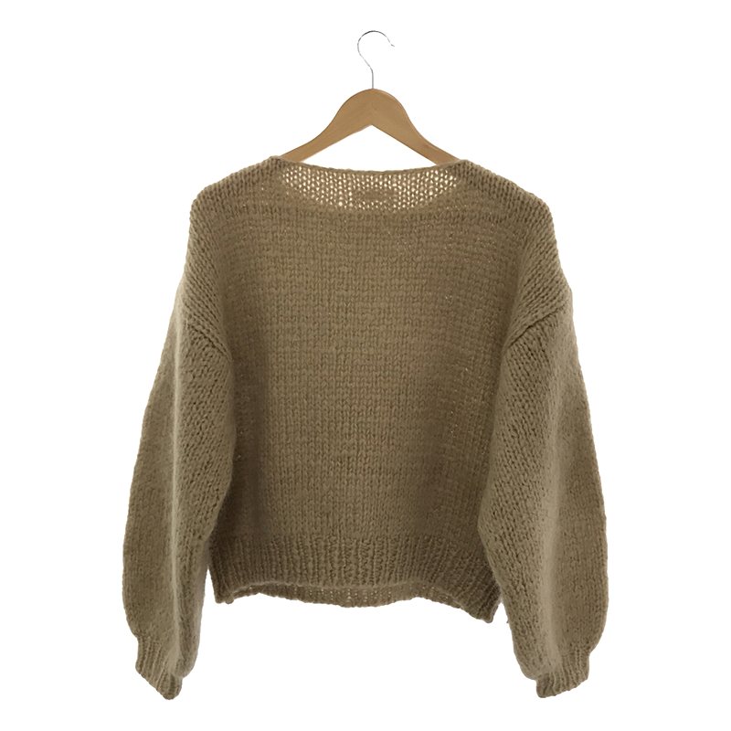 NOWOS / ノーウォス Mohair pullover knit ニット