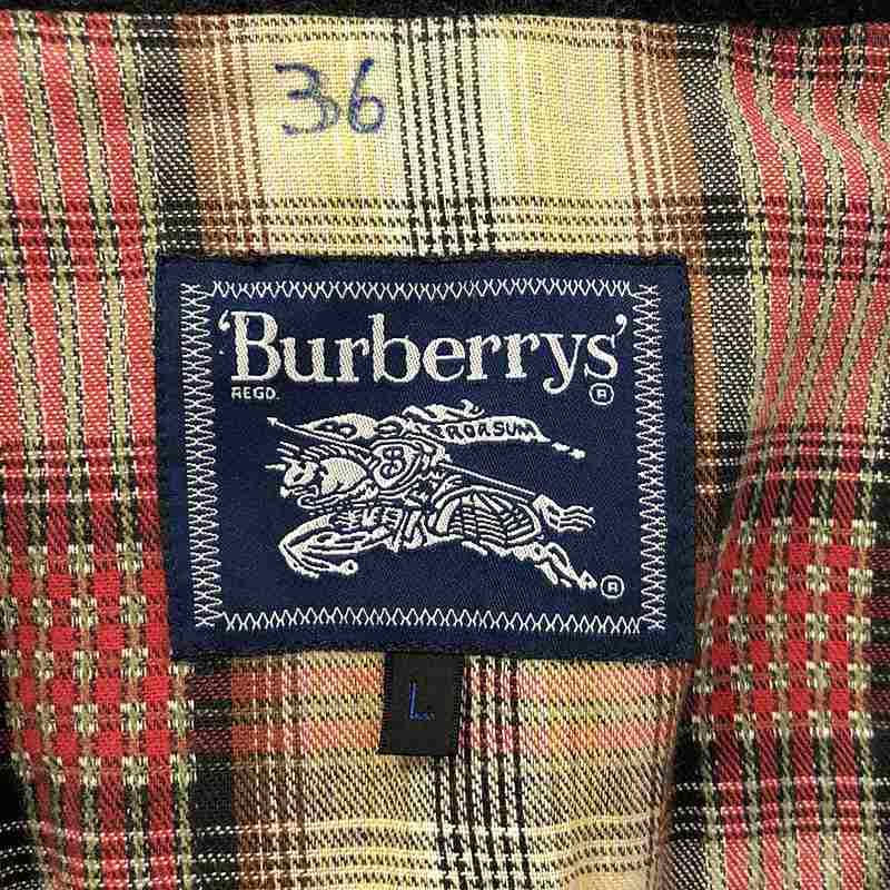 Burberrys / バーバリーズ 推定1970s〜1980s vintage /ヴィンテージ シングル ウール ジャケット / 総裏地