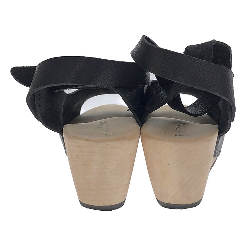 trippen / トリッペン ORINOCO オリノコ オープントゥ アンクルストラップ ウッドソールサンダル