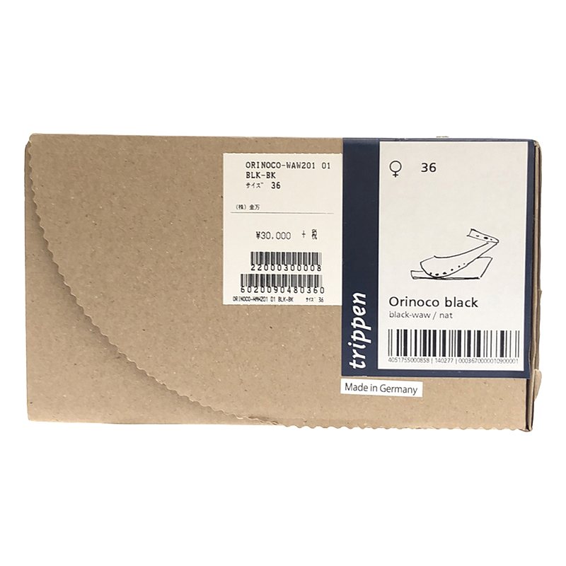 trippen / トリッペン ORINOCO オリノコ オープントゥ アンクルストラップ ウッドソールサンダル