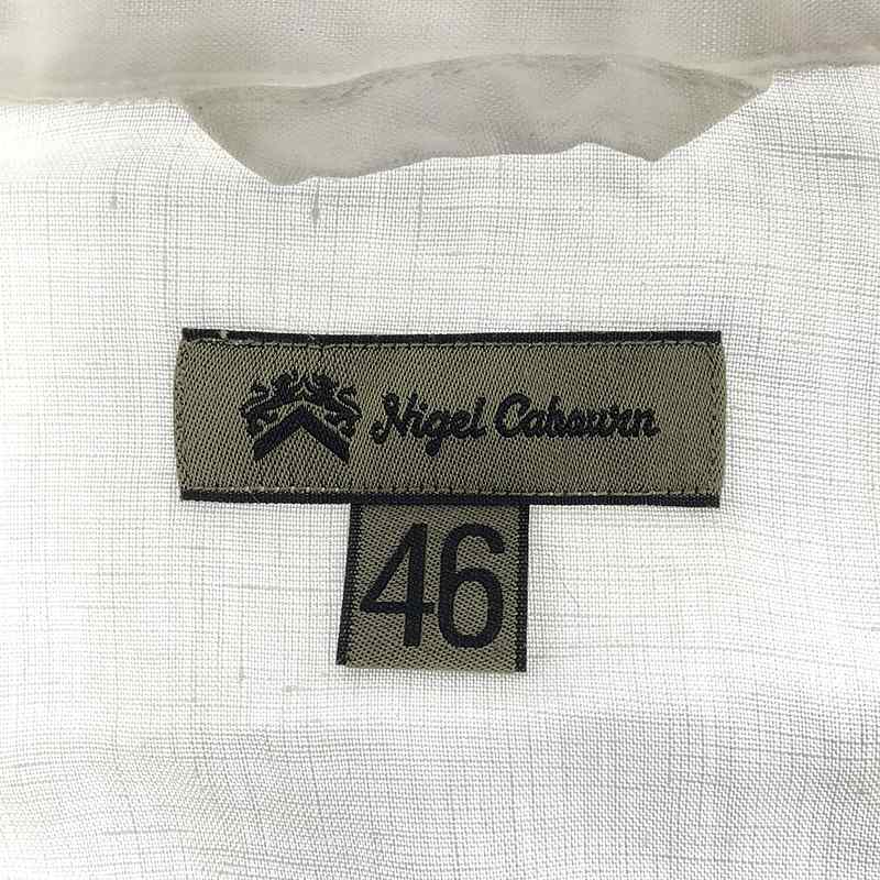 ​NIGEL CABOURN / ナイジェルケーボン FRENCH PULLOVER SHIRT フレンチ プルオーバー シャツ