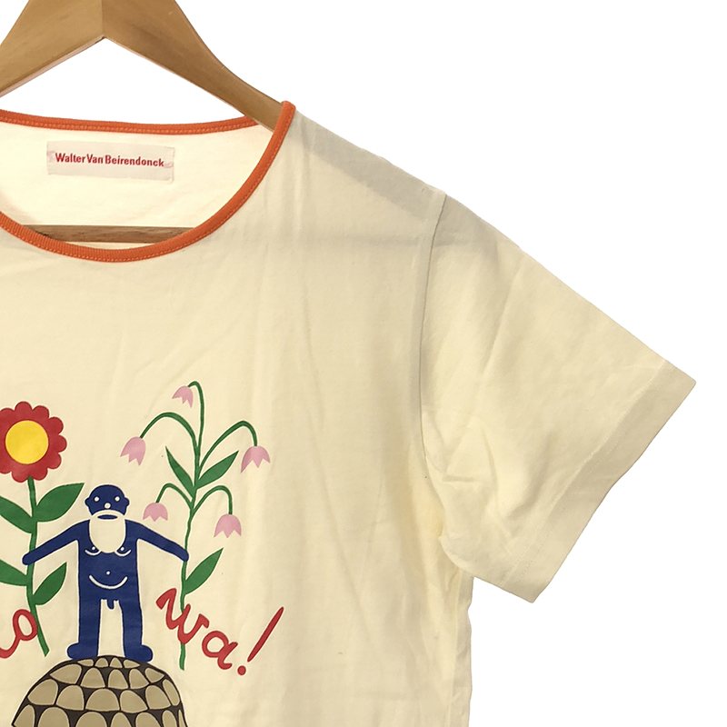 Walter Van Beirendonck / ウォルターヴァンベイレンドンク Alo wa(Walter) Print T-Shirt  Tシャツ