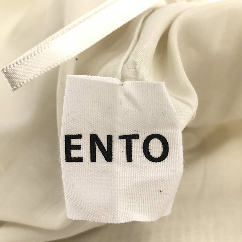 ENTO / エント カラミ レース ワイドパンツ