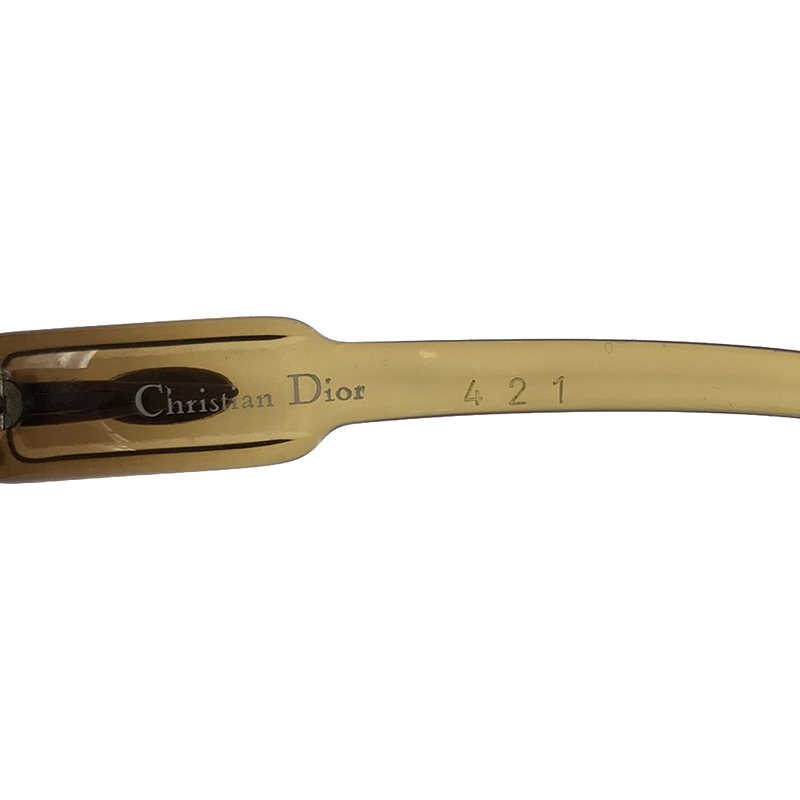 Christian Dior / クリスチャンディオール オーバル サングラス
