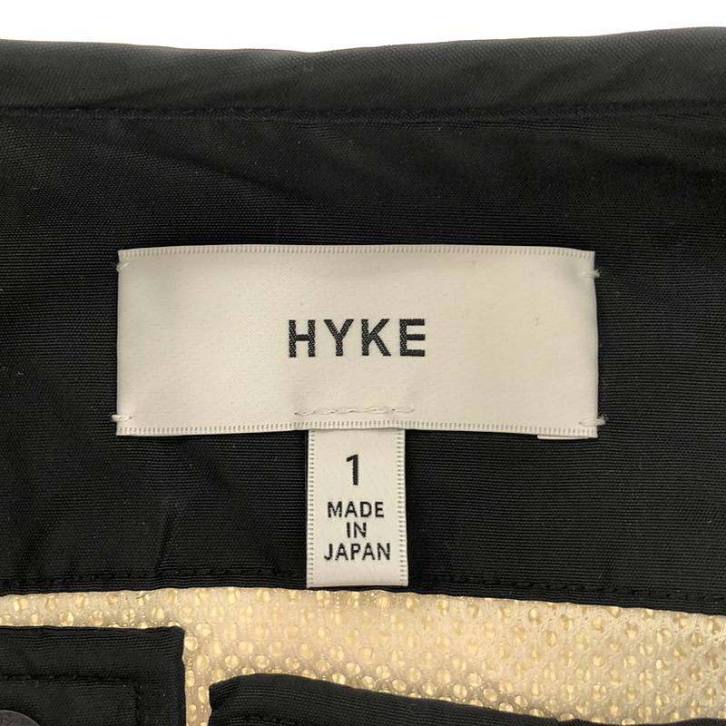 HYKE / ハイク FAUX SHEARLING JACKET ボアフリース ノーカラージャケット