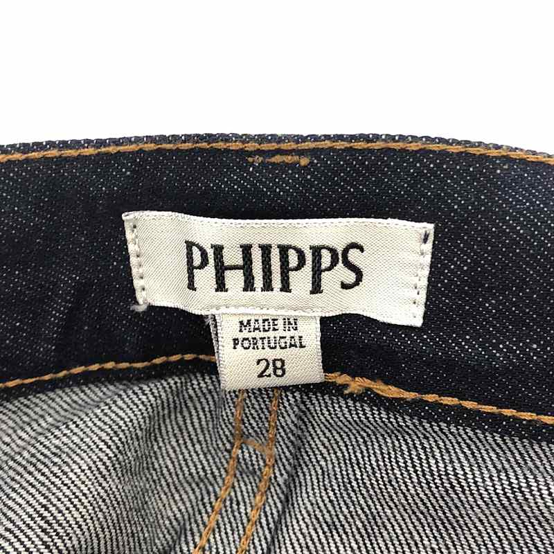 PHIPPS / フィップス ストレートデニムパンツ