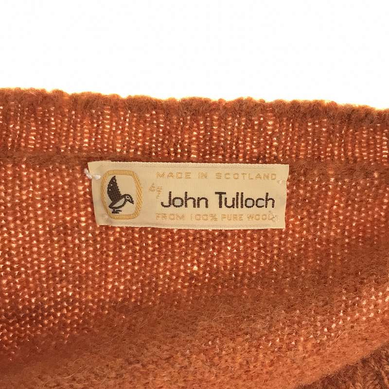 VINTAGE / ヴィンテージ古着 JOHN TULLOCH ウール Vネックニット