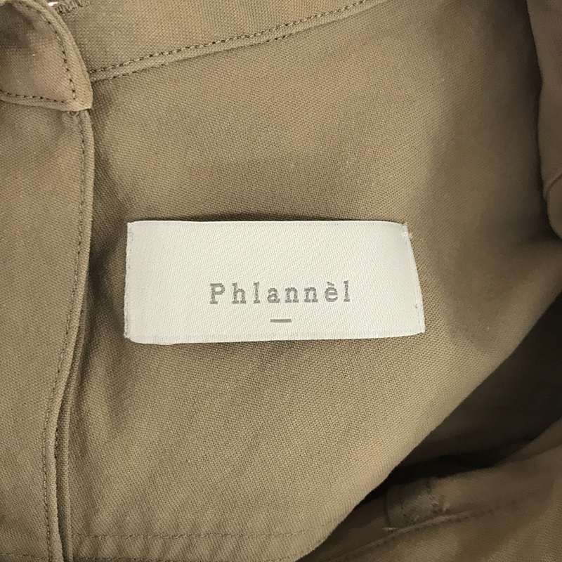 Phlannel / フランネル Basket Weave バスケットウェーブ シャツワンピース