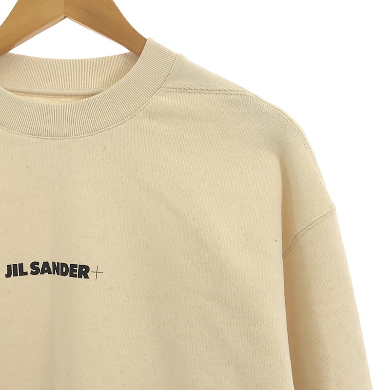 JIL SANDER+ / ジルサンダープラス ロゴプリント クルーネック スウェット