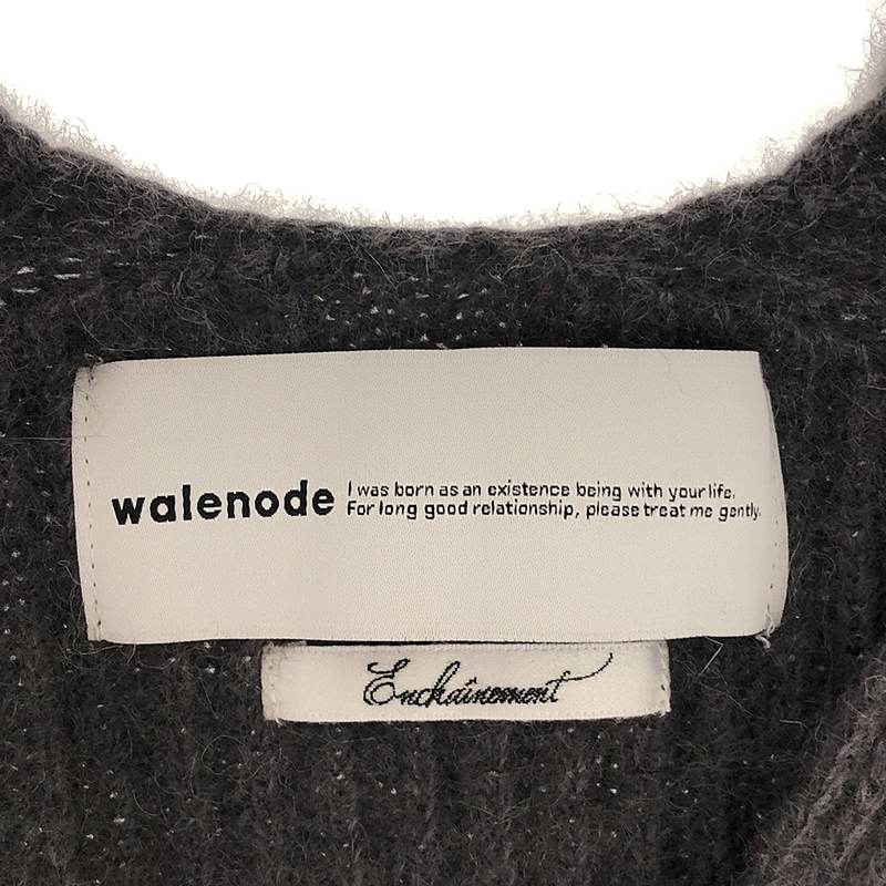 walenode / ウェルノード Enchainement 別注 ラクーンニット