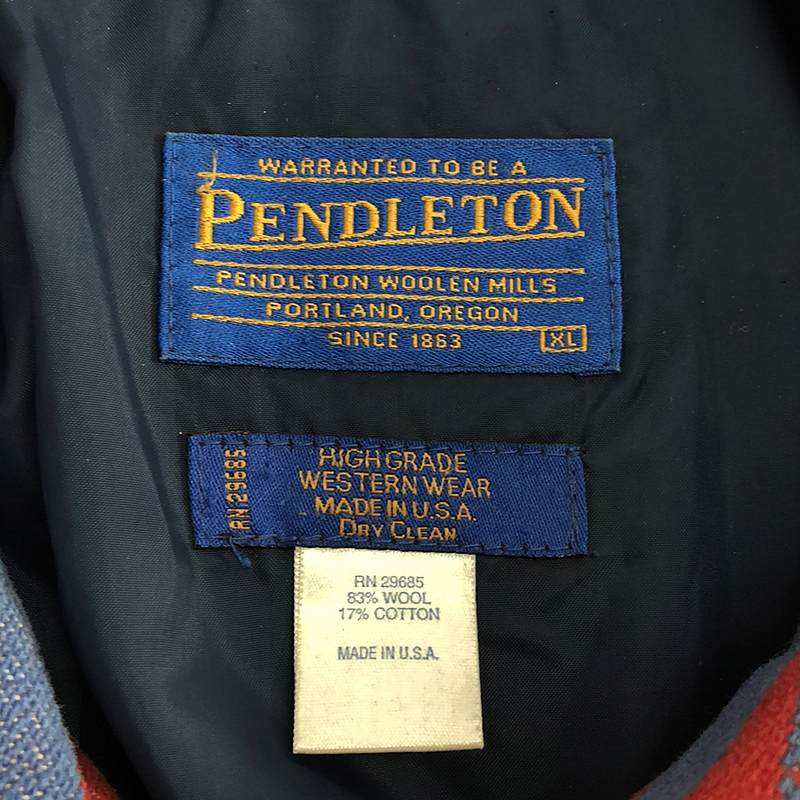 PENDLETON / ペンドルトン USA製 ネイティブ ジャケット ブルゾン / 総裏地
