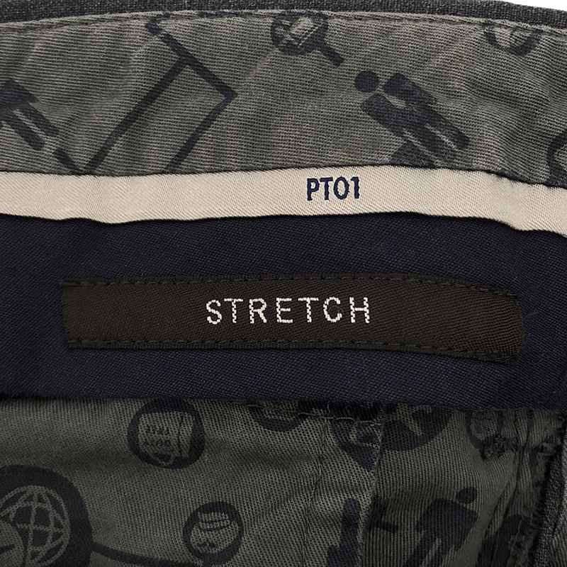 PT01 / ピーティーゼロウーノ TRAVELLER SUPER SLIM FIT STRETCH / スラックス パンツ