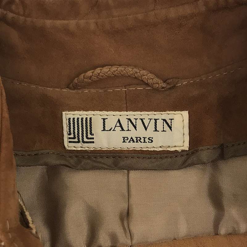 LANVIN / ランバン ヴィンテージ スエードレザー シャツジャケット