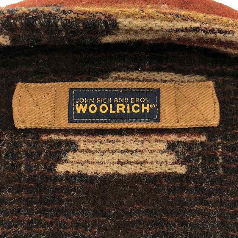 WOOLRICH / ウールリッチ ネイティブ コンチョボタン ウール オーバージャケット