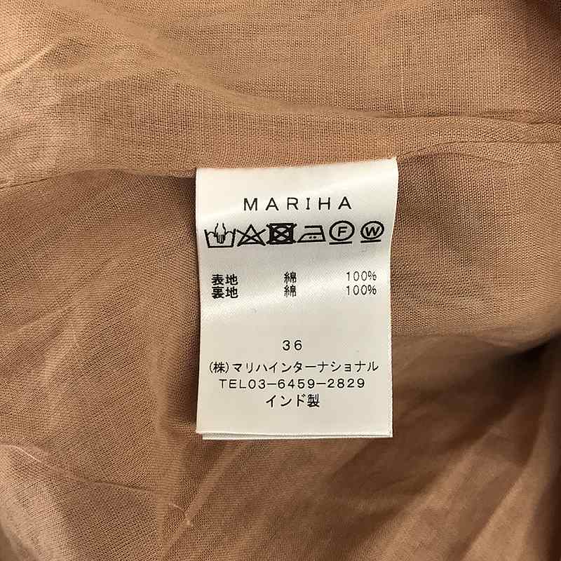 MARIHA / マリハ × IENA 草原の虹のドレス フラワープリント ティアードワンピース