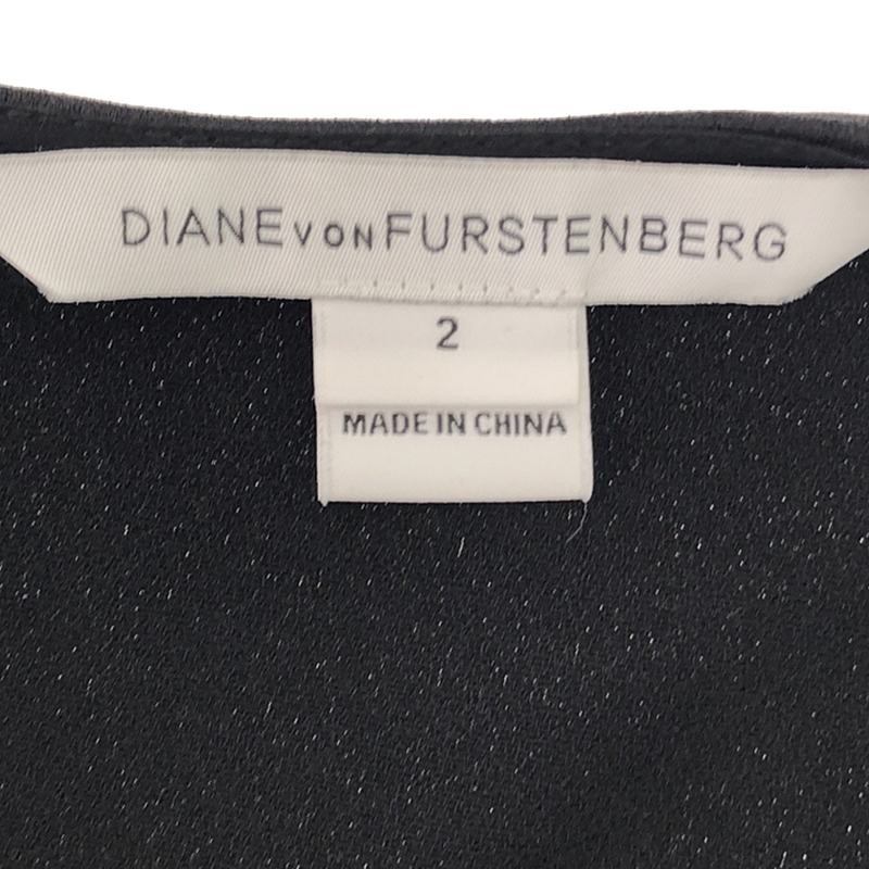 DIANE VON FURSTENBERG / ダイアンフォンファステンバーグ ウールシルク ドレス ワンピース