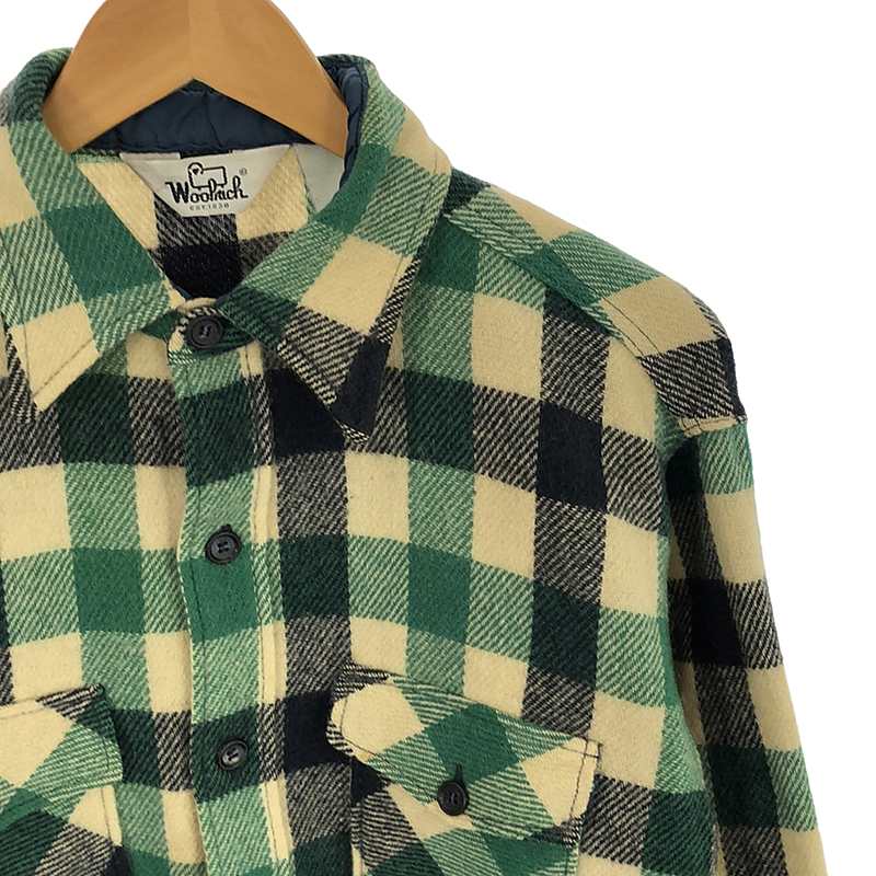 WOOLRICH / ウールリッチ 1970s〜 vintage / ヴィンテージ ウール チェックシャツ