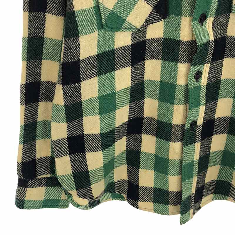 WOOLRICH / ウールリッチ 1970s〜 vintage / ヴィンテージ ウール チェックシャツ