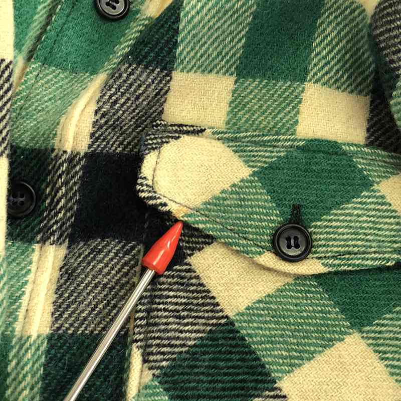 WOOLRICH / ウールリッチ 1970s〜 vintage / ヴィンテージ ウール チェックシャツ