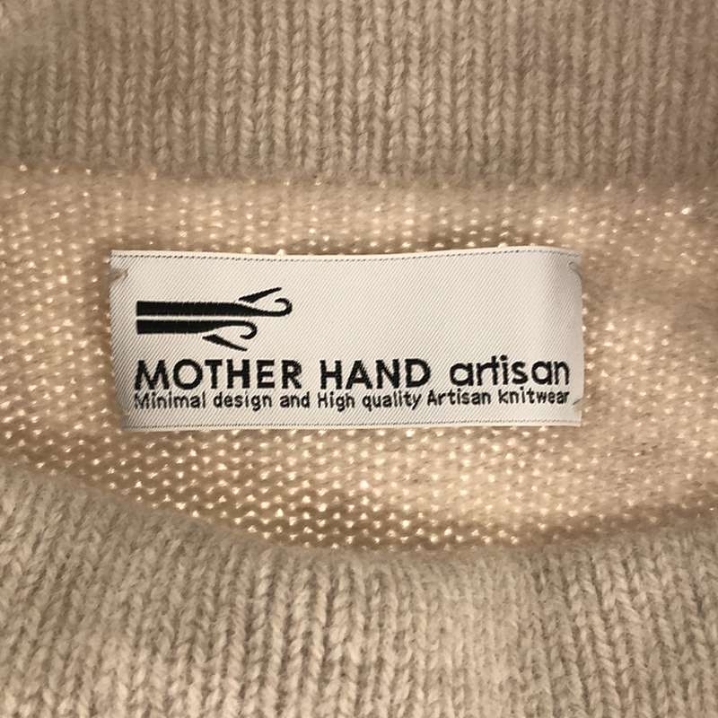 MOTHER HAND ARTISAN / マザーハンドアルチザン ウール モックネック ニットセーター