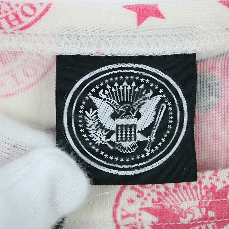 HYSTERIC GLAMOUR / ヒステリックグラマー RAMONES プリント裾変形Tシャツ