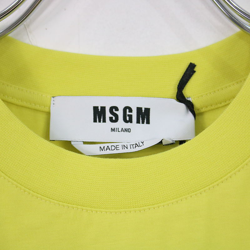 MSGM / エムエスジーエム 手書きロゴプリント Tシャツ