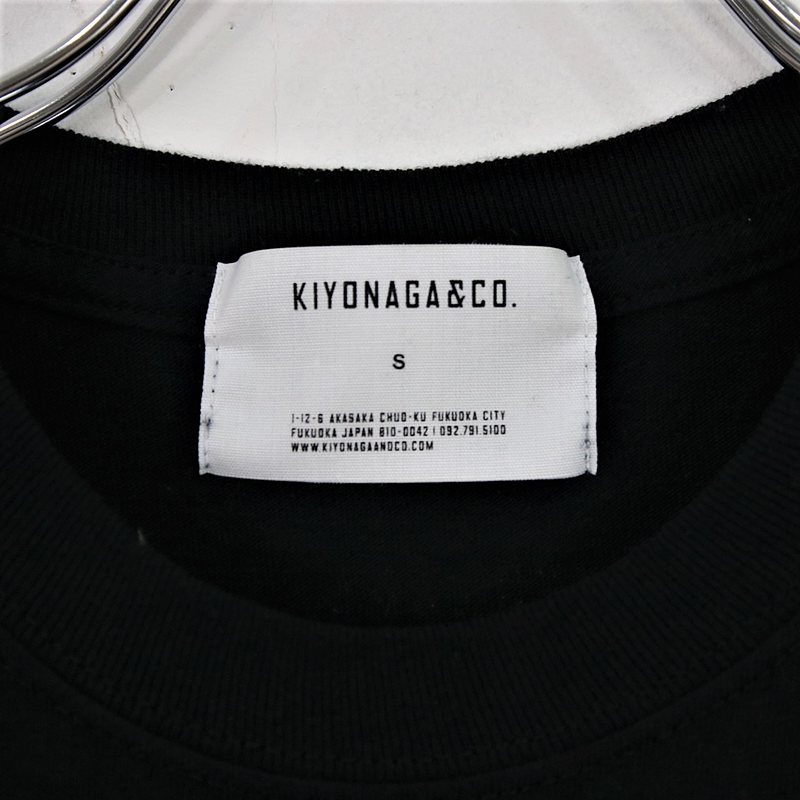 KIYONAGA&CO. / キヨナガ アンド コー KAMIYAMA UCHIDA PAINTINGS FACE ロゴTシャツ