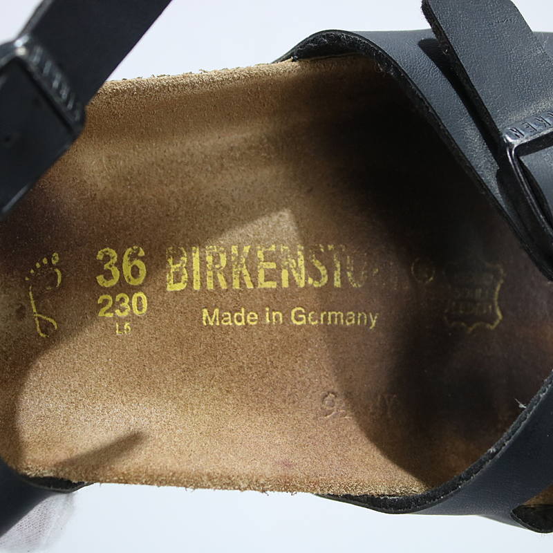 BIRKENSTOCK / ビルケンシュトック Rio アンクルストラップ レザーサンダル