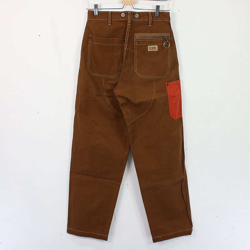 売上倍増送料無料 新品 Nigel Cabourn LYBRO WELDERS PANT CANVAS 28 ネイビー ナイジェルケーボン ライブロ ウェルダーズ パンツ キャンバス Mサイズ