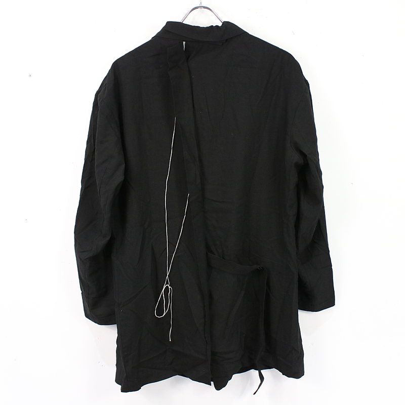 Y's / ワイズ Yohji Yamamoto/ レーヨンブロード ビッグダブルテーラードジャケット