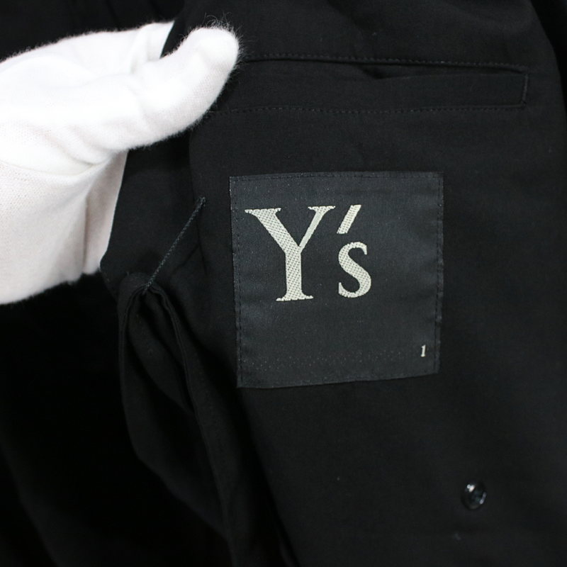 Y's / ワイズ Yohji Yamamoto/ レーヨンブロード ビッグダブルテーラードジャケット