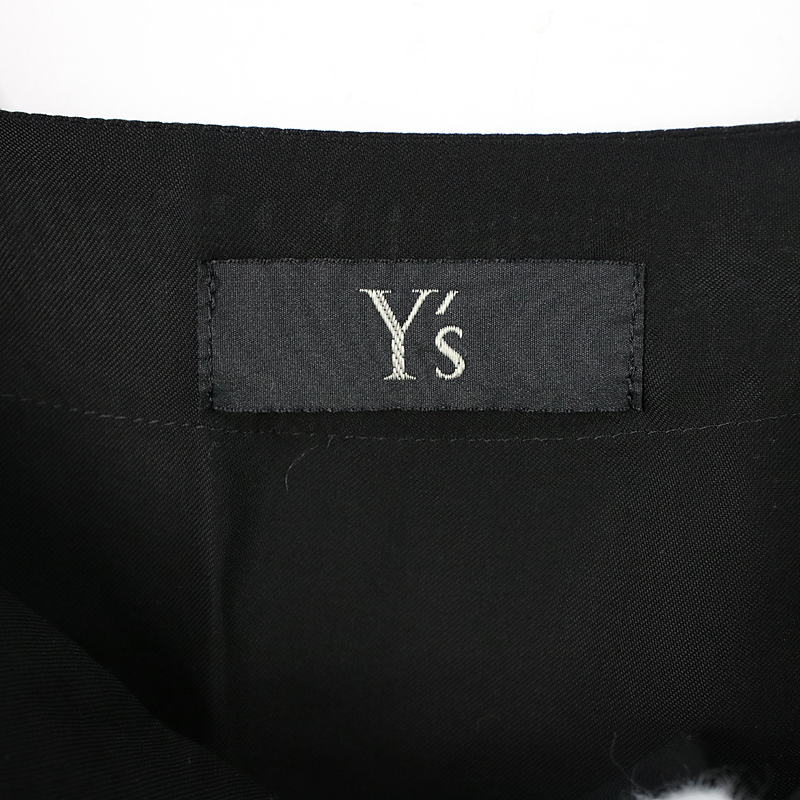 Y's / ワイズ Yohji Yamamoto/ キュプラフロントタックショルダーワンピース