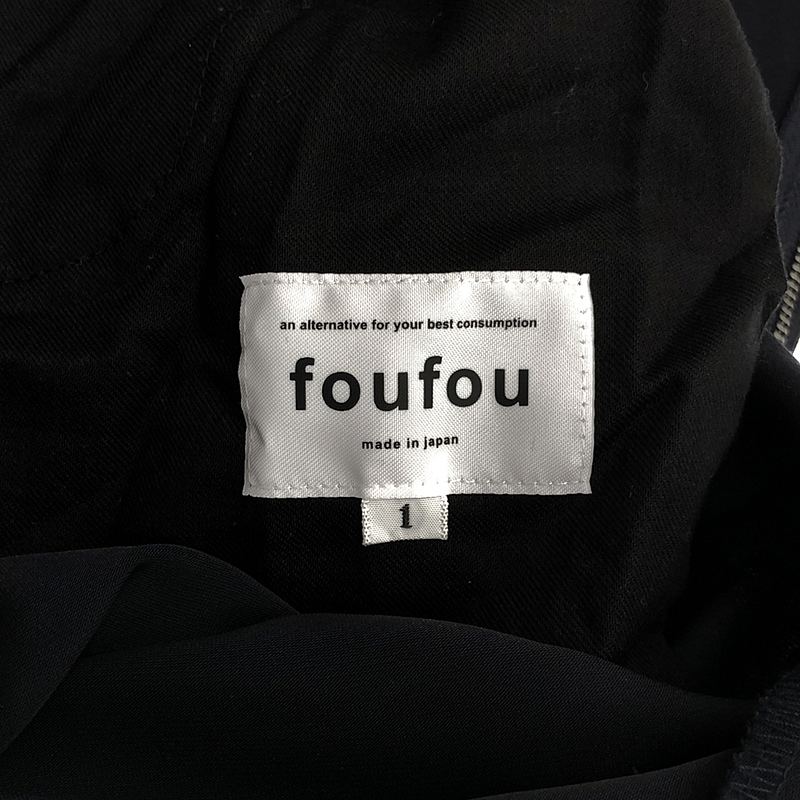 foufou / フーフー toro tuck slacks / トロタックスラックス パンツ