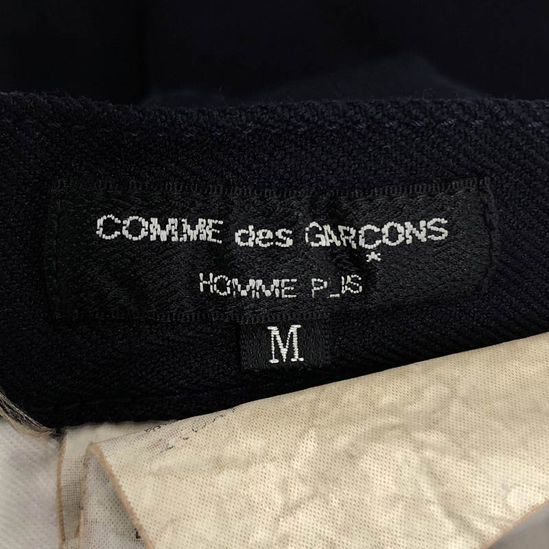 COMME des GARCONS HOMME PLUS / コムデギャルソンオムプリュス ポリエステル 縮絨 スラックスパンツ