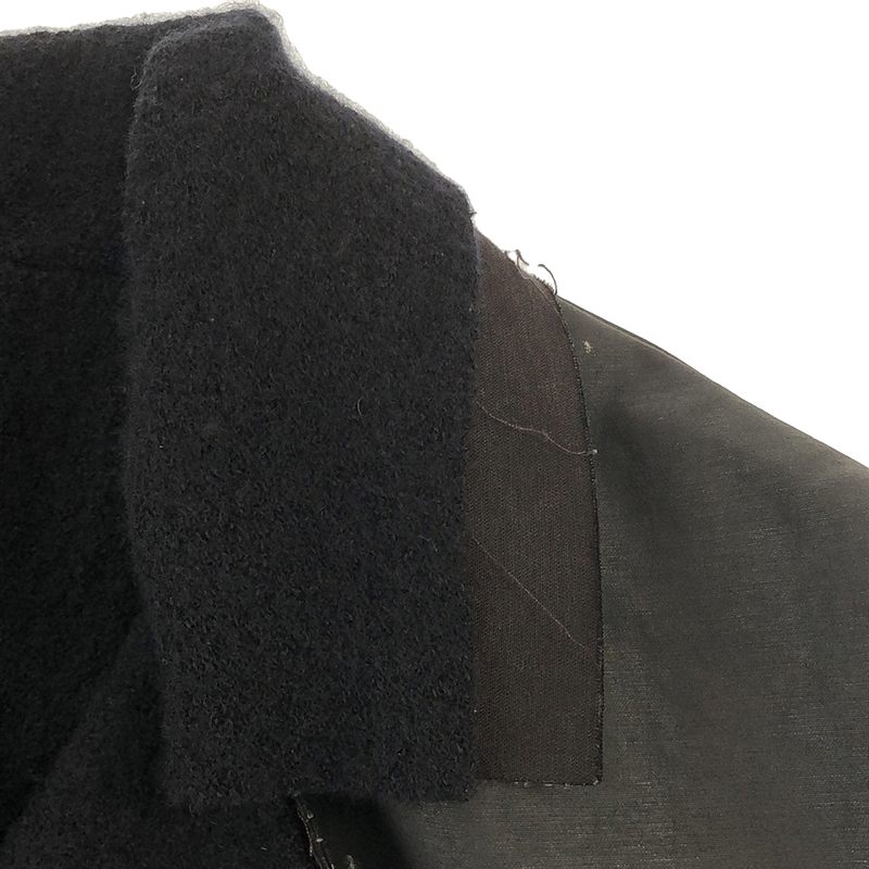 m.a+ / エムエークロス 4pocket medium coat / 異素材 レイヤード シングルコート