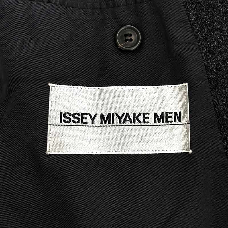 ISSEY MIYAKE MEN / イッセイミヤケメン 95AW ヴィンテージ ウール ナイロン バンドカラー ジャケット