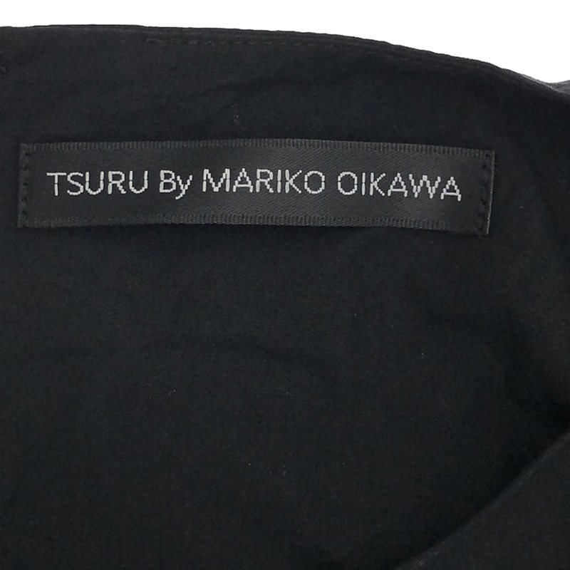 TSURU by Mariko Oikawa / ツルバイマリコオイカワ ショルダーリボン ノースリーブブラウス