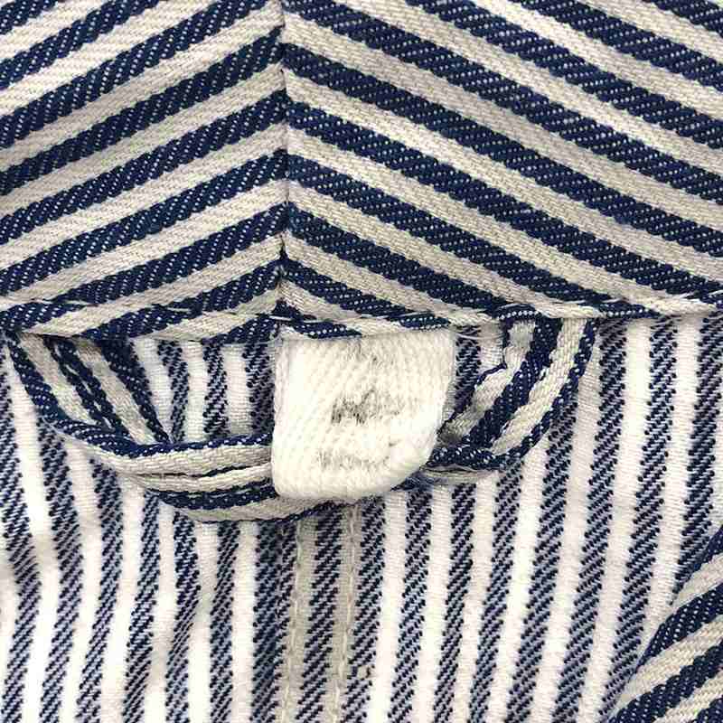 VINTAGE / ヴィンテージ古着 CZECH ARMY チェコ軍 ヒッコリーストライプ ショールカラーコート ホスピタルコート